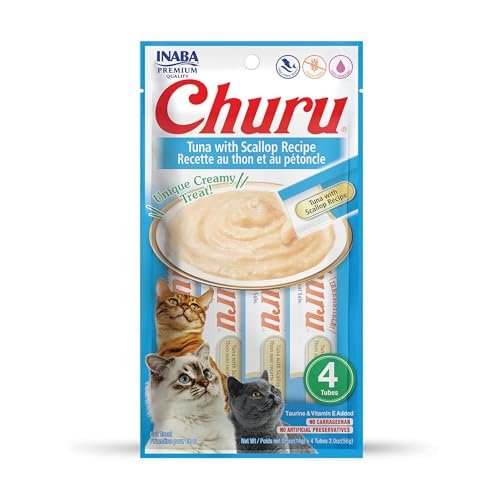 Churu Tuna with Scallop Cat Treats