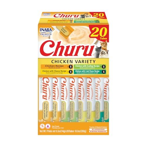 Churu Kitten Creamy Treats – Lickable Cat Snacks for Growing Kittens