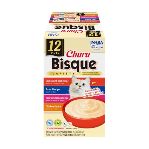 Inaba Churu Chicken Bisque Lickable Cat Treat