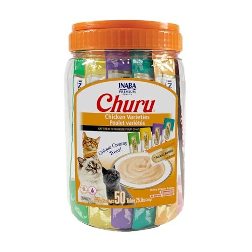 Inaba Churu Chicken Variety Pack Cat Treats