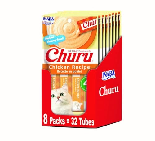 Churu Cat Treat Chicken Recipe | Premium Lickable Puree Snack