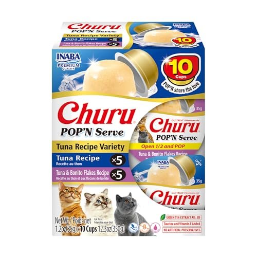 Inaba Churu Tuna Variety Pop'n Serve Cat Treat