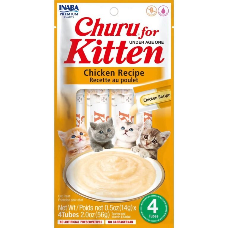 Churu Chicken Puree Lickable Cat Treat | Creamy Cat Snacks